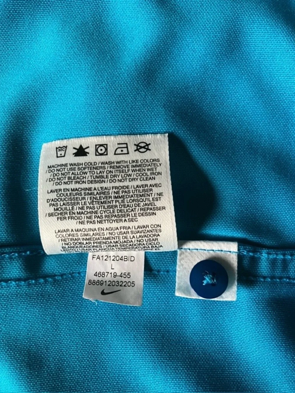 Nike Carolina Panthers Performance Polo